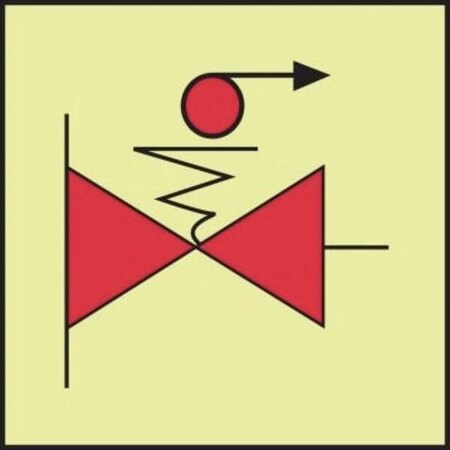 Accuform IMO  FIRE CONTROL EQUIPMENT 6 X MLMR931GX MLMR931GX